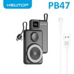 NEWTOP PB47 POWER BANK FAST CHARGING PD MAGSAFE + WATCH 10000MAH NERO