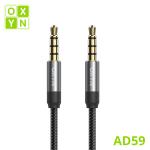 NEWTOP AUX CAVO 100CM AUX 3.5M/M GRIGIO OXYN