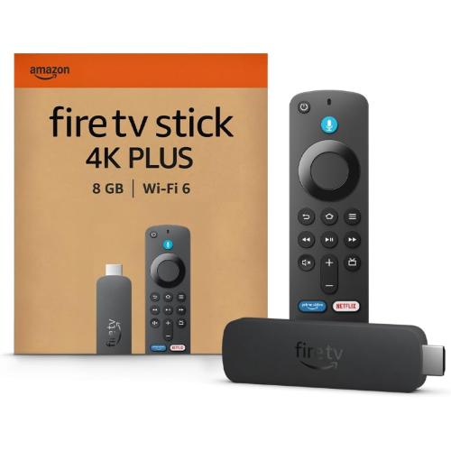 Fire TV Stick 4K Plus Wi-Fi 6 8GB CON TELECOMANDO