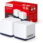 MESH Mercusys AC1900 Gigabit WiFi Router - 2 pack - BIANCO