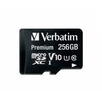 VERBATIM MICRO SDXC 256GB CLASS 10 CON ADATTATORE