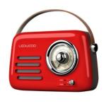 RADIO FM RETRO' ALMA WIRELESS CONNECTION USB/AUX IN ROSSA 30W LEDWCOD