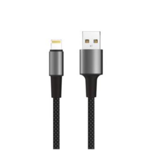 KARMA M10 LT CAVO USB/LIGHTNING 1MT NERO VHARGE E DATA 2.4A
