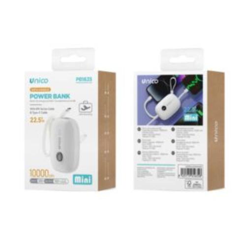 POWERBANK 1000MAH 22,5W UNICO BIANCA MINI 