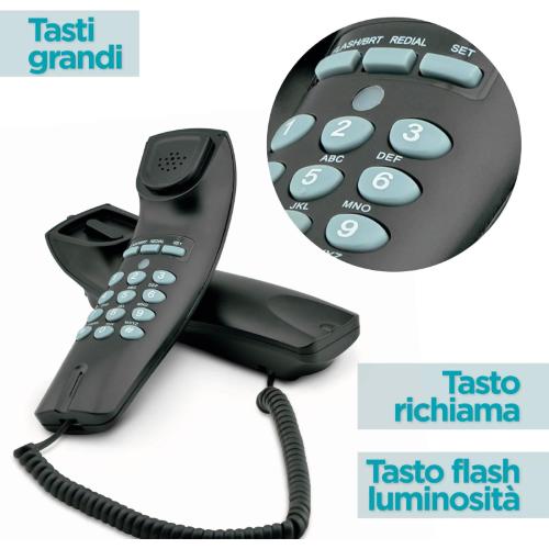 TELEFONOI G101  BLACK EASYTECK
