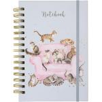 Quaderno a spirale CON GATTO A5 WRENDALE DESIGNS