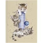 TACCUINO DI APPUNTI A6 CAGNOLINO CON FIORE WRENDALE DESIGNS
