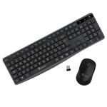 TASTIERA + MOUSE WIRELESS TECHMADE TM-KM001 NERO