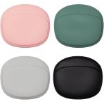 PORTA AURICOLARI DA VIAGGIO IN SILICONE MORBIDO  IN VARI COLORI