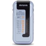 RADIO PORTATILE AM/ STEREO CON AURICOILARI R-22SL AIWA CELESTE