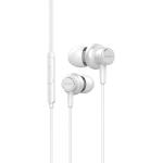 AURICOLARI STEREO PRESA JACK CON MICROFONO AIWA ESTM-500WT BIANCO
