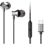 AURICOLARI STEREO PRESA TIPO C CON MICROFONO AIWA AIWA ESTM-50USB-CSL NERA
