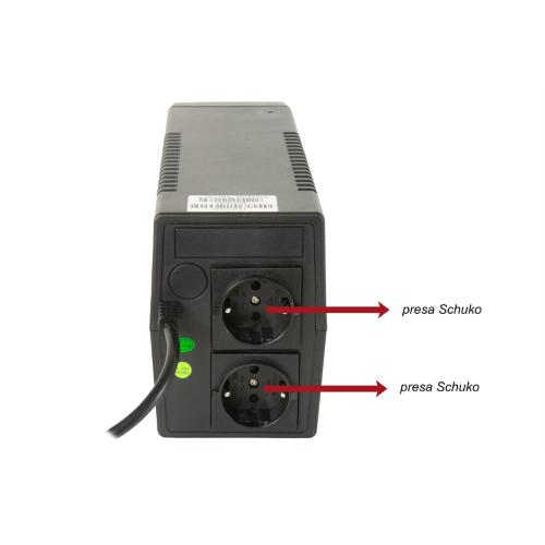 GRUPPO DI CONTINUITA' 600VA / 360W LINK NERO