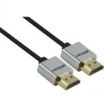 CAVO VIDEO HDMI 1.0MT 4K ULTRA SOTTILE WITH ETHERNET REDLINE NERO