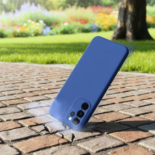 COVER SAMSUNG A57 5G TPU SOFT CASE BLU NEWTOP