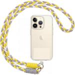 LACCETTO TRACOLLA UNIVERSALE PER SMARTPHONE 120CM GIALLO/GRIGIO FEDER