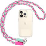 LACCETTO TRACOLLA UNIVERSALE PER SMARTPHONE 120CM FUCSIA/VERDE FEDER