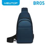 ZAINO NEWTOP BR05 MONOSPALLA CB02 BLU