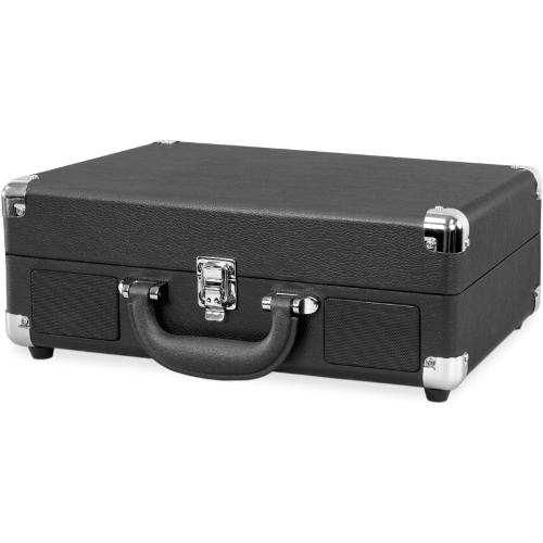 GIRADISCHI 3 VELOCITA' BLUETOOTH STEREO VICTROLA JOURNEY NERO