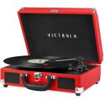GIRADISCHI 3 VELOCITA' BLUETOOTH STEREO VICTROLA JOURNEY RED