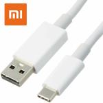 CAVO DATI/RICARICA XIAOMI ORIGINALE CAVO USB TYPE A / TYPE C 1MT 3A BIANCO