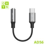  ADATTATORE DA TYPE-C M A JACK 3.5MM F CUFFIE AD56 OXYN