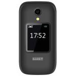 SAIET LIKE MC21 FLIP DOPPIO DISPLAY 2.4" + 1,8" DUAL SIM TORCIA RADIO FOTOCAMERA BT NERO