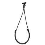 CAVO SMART 150 CM - NECKLACE - FAST CHARGING C TO C - BLACK