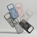 COVER APPLE IPHONE 17 AIR CON SUPPORTO IN METALLO NERO OPACA FEDER