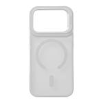 COVER APPLE IPHONE 17 PRO CON SUPPORTO IN METALLO BIANCO OPACA FEDER