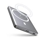 POWERBANK ULTRASLIM WIRELESS 5000MAH 15W FEDER GRIGIA