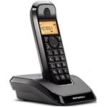 CORDLESS MOTOROLA S1201 CON VIVAVOCE NERO 