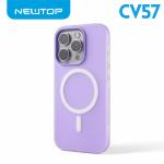 COVER SAMSUNG A27 5G  TPU CLEAR VIOLA NEWTOP