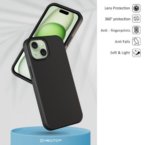 COVER APPLE IPHONE 18 PRO NERO ORI CASE NEWTOP
