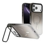 COVER APPLE IPHONE 18 PRO NERO CV80  MAGSAFE FROSTED STAND NEWTOP