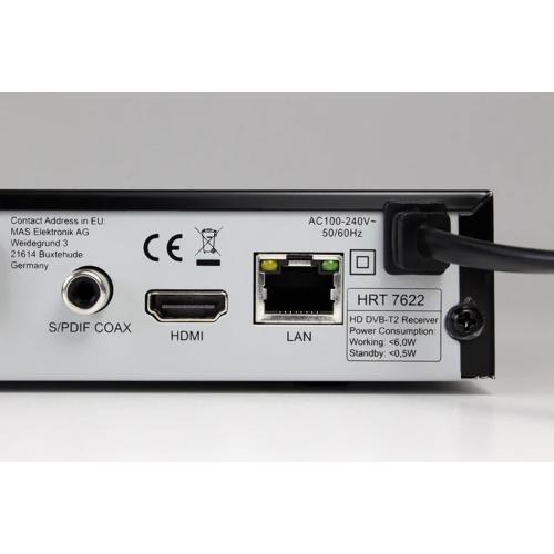 DECODER DIGITALE TERRESTRE FULL HD DVB-T2 HRT 7622 XORO