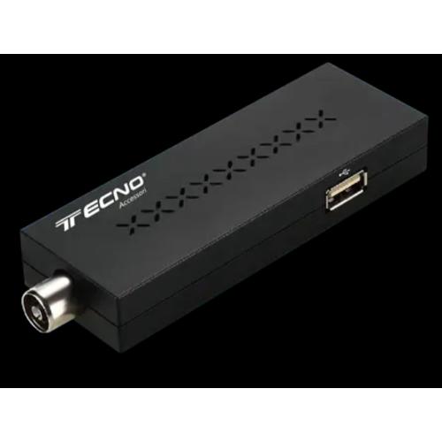 DECODER DIGITALE TERRESTRE  HD DVB-T2 TC 6380 TECNO NERO