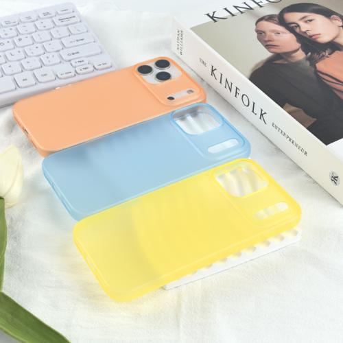COVER TPU APPLE IPHONE 13 OPACO ARANCIONE NEWTOP