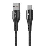 CAVO USB DATI/RIVARICA TIPO C 3A X13 VIPFAN NERO