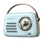RADIO FM RETRO' ALMA WIRELESS CONNECTION USB/AUX IN BLU 30W LEDWCOD