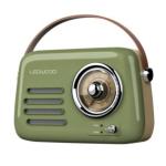 RADIO FM RETRO' ALMA WIRELESS CONNECTION USB/AUX IN VERDE 30W LEDWCOD