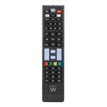 TELECOMANDO TV SMART LG SAMSUNG SONY HISENSE TCL EWENT NERO